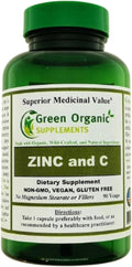 Green Organic Supplements' Zinc and C