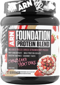 Arms Race Nutrition | ARN | Foundation Protein Blend (2 Pounds Strawberry Shortcake)