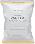 Trim Healthy Optimized Vanilla Whey Protein Powder Gluten-Free Non-GMO 16oz
