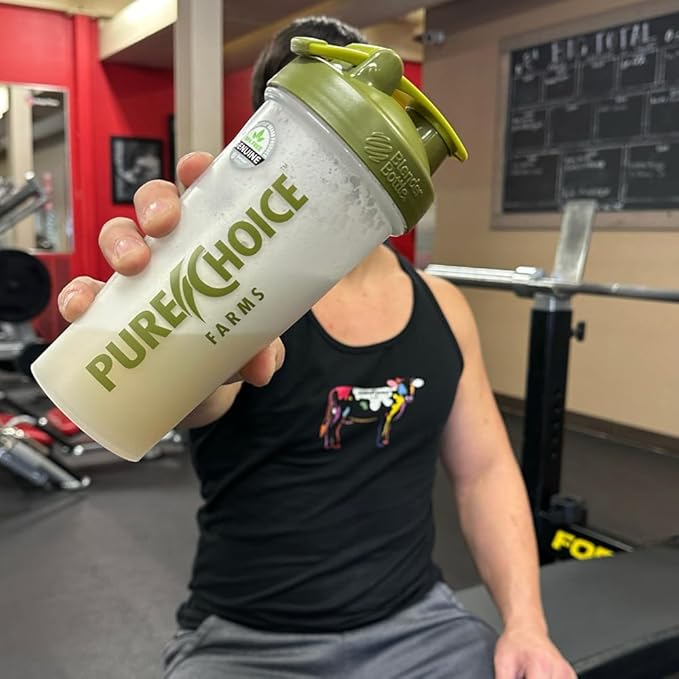 Pure Choice Vanilla Whey Protein Isolate Powder 28g Protein Undenatured Whey 3 Ingredients No Fillers or Artificial Sweeteners (Vanilla 12oz)