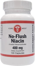 Holistic Health No-Flush Niacin - 400mg - 100 Capsules