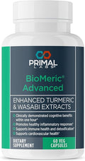 BioMeric Advanced - with Turmeric Curcumin and Wasabi Extracts - 60 Capsules
