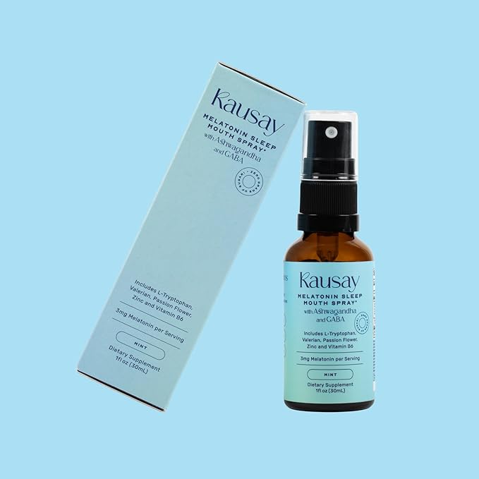 Sleep Mouth Spray | Melatonin + Botanical Blend | Alcohol- &amp Sugar-Free | Mint | 30 mL
