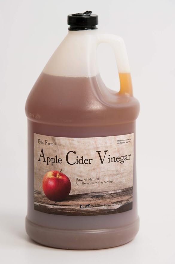Artisan Raw Apple Cider Vinegar (1 Gal. Plastic)