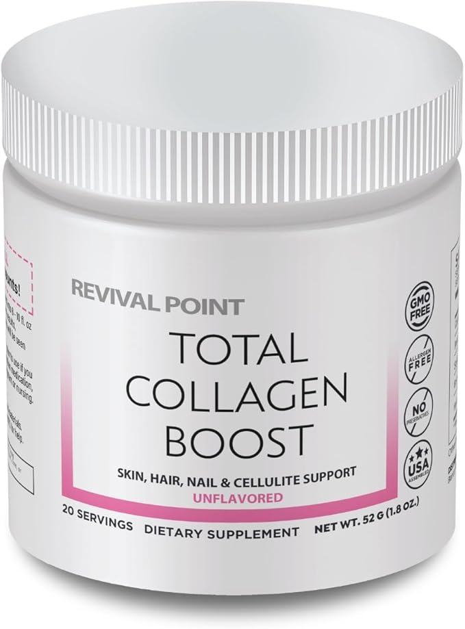 Total Collagen Boost with Verisol® Bioactive Collagen peptides Peptides Powder Hyaluronic Acid &amp Marine Collagen