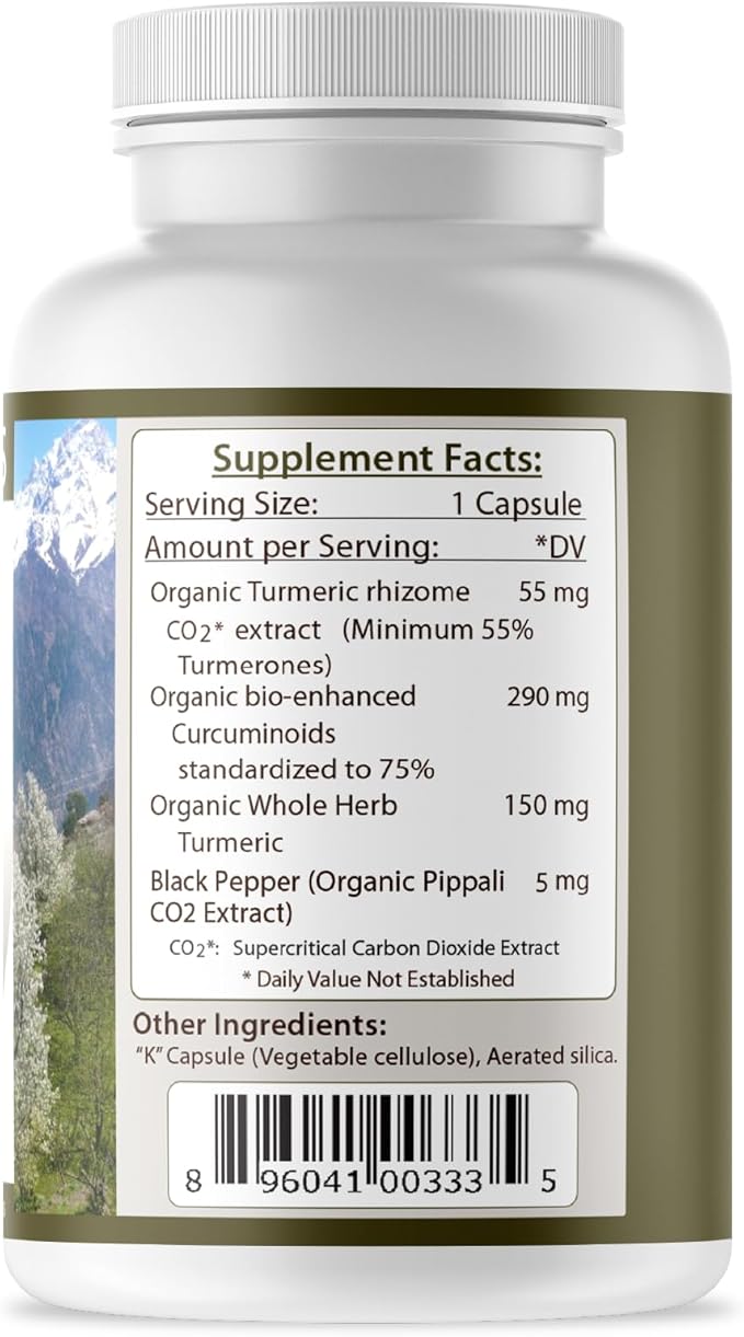 Tattva's Herbs Cardiopure Herbal Ayurvedic Supplement Vegetarian Capsules Ashwagandha Rauwolfia &amp Arjuna Full Spectrum Co2 Extracts Veggie Capsules 240 Count 25 Years of Premium Service