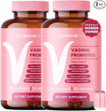 Optimal Prime Vaginal Probiotics for Women with Prebiotics Cranberry Extract and a Lactobacillus Probiotic Blend Supports Healthy Vaginal Flora Odor Control pH Balance 60 Capsules (Pack of 2)