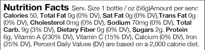So Good So You Organic Cold Pressed Probiotic Wellness Shots: Detox with Organic Blue-Green Algae - 1.7 fl oz. (18 Count)