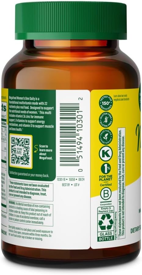 MEGAFOOD Women's One Daily 72 CT