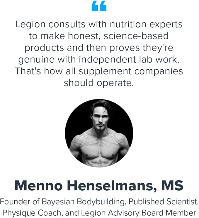 LEGION Lunar Natural Sleep Aid Chewable Tablets with Melatonin L-Glycine 30 Serving