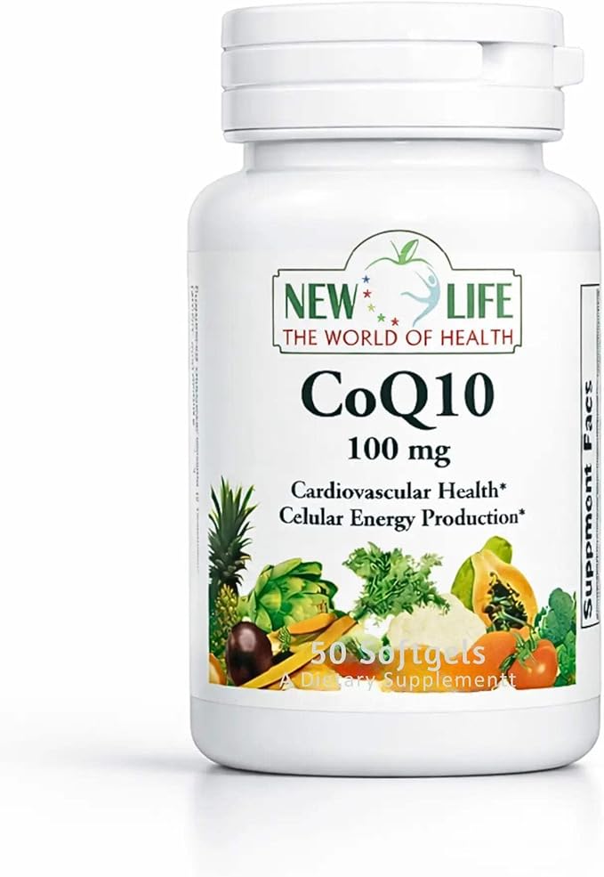 New Life Coenzyme Q10 Cardiovascular Health 30 Veg Capsules