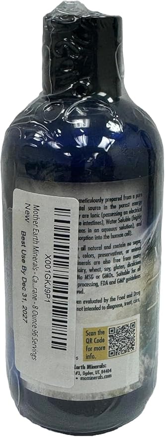 Mother Earth Minerals - Calcium - 8 Ounce