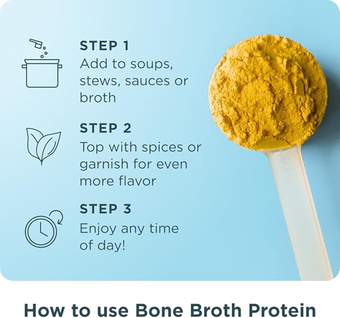 Ancient Nutrition Grass Fed Cage Free Bone Broth Protein Powder 20g Protein Hydrolyzed Collagen Peptides Keto &amp Paleo Friendly Supports Joint &amp Gut Health Turmeric 20 Servings