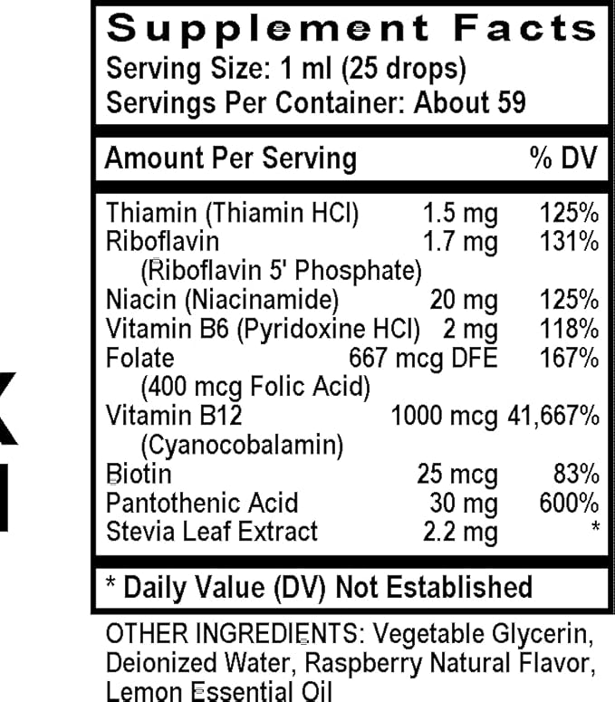 Nature's Garden - B Complex - 2 oz Liquid Vitamins