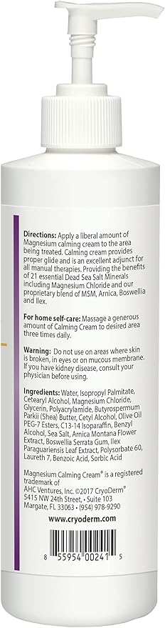 Magnesium Calming Cream 16 oz