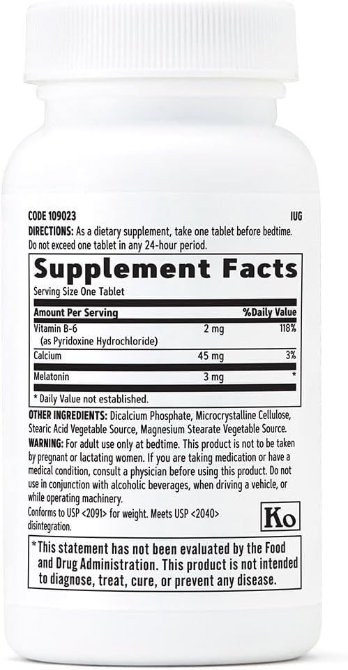 GNC Melatonin 3mg - Twin Pack