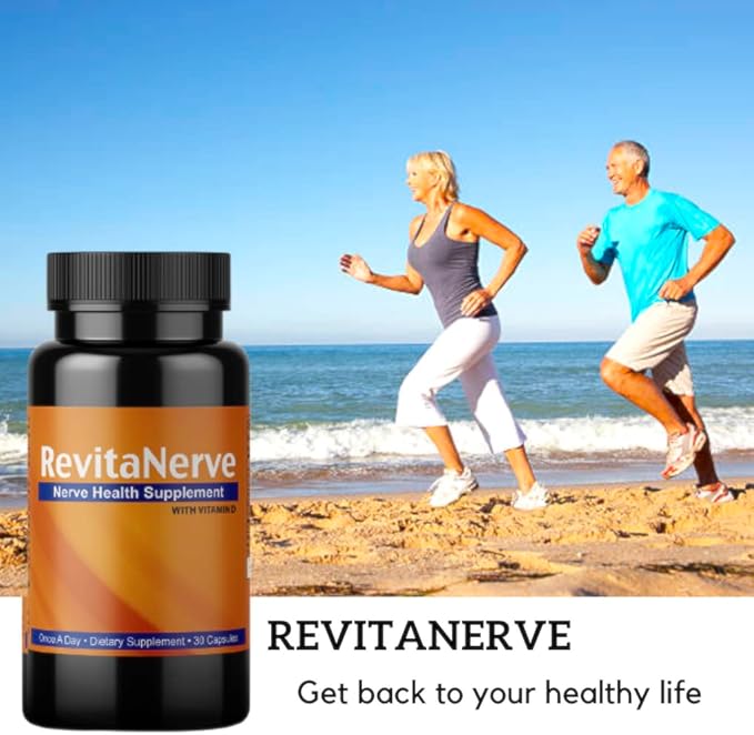 Nerve Support Supplement with 300mg Alpha Lipoic Acid Vitamin D3 Vitamin B1 B2 B6 B12 &amp Magnesium Glycinate One-per-Day Neuropathy Supplement – Daily Nutrient Blend 30 Capsules