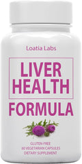 Liver Health Formula Cleanse Detox Flush Repair Fatty Liver Support with Artichoke Milk Thistle Dandelion Beet Berberine Pure Natural Superstar Research Vegan Capsules Supplement