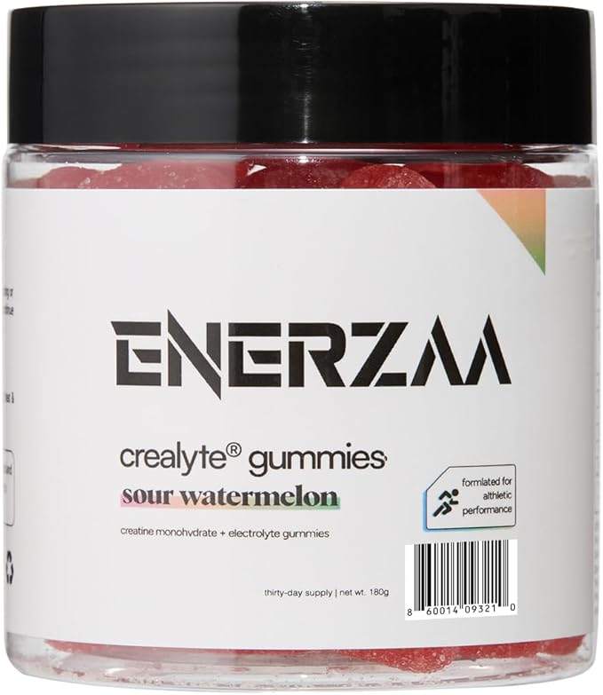 Creatine Complex Gummies – 4.5g Active Formula with Electrolytes – 2 Gummies per Day 60 Count for Daily Wellness &amp Hydration (New JAR Sour Watermelon)