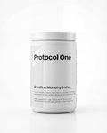 Protocol One Ultra-Micronized Creatine Monohydrate Powder | 450g 90 Servings | Muscle Strength Power &amp Recovery | Cognitive Focus &amp Mental Energy Support | Pure Unflavored