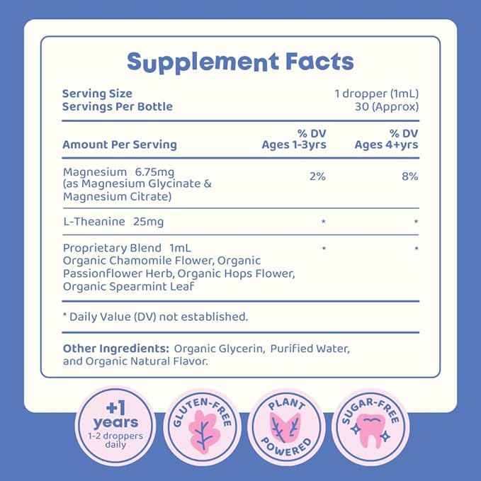 JoySpring Magnesium Citrate Liquid &amp Magnesium Glycinate and Herbal Detox and Cleanse for Kids