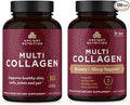 Ancient Nutrition Multi Collagen Capsules 90 Count + Multi Collagen Capsules Beauty &amp Sleep 90 Count