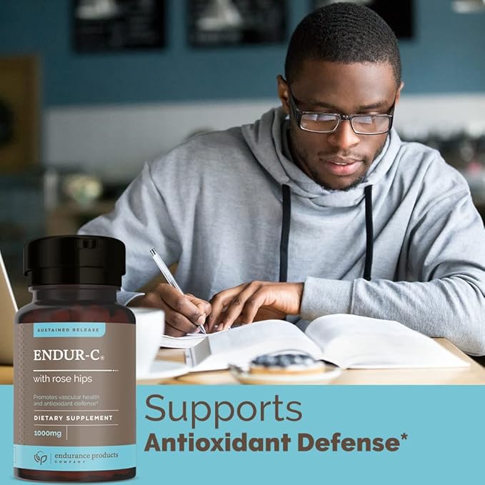 Endurance Products ENDUR-C® - 1000mg Sustained-Release Vitamin C and ENDUR-ACIN 250mg Niacin - Extended Release