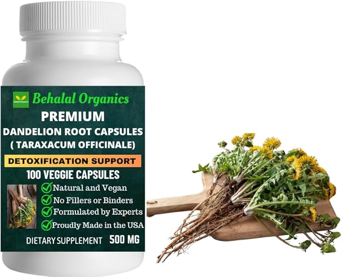 Dandelion Root Quick Release Capsules
