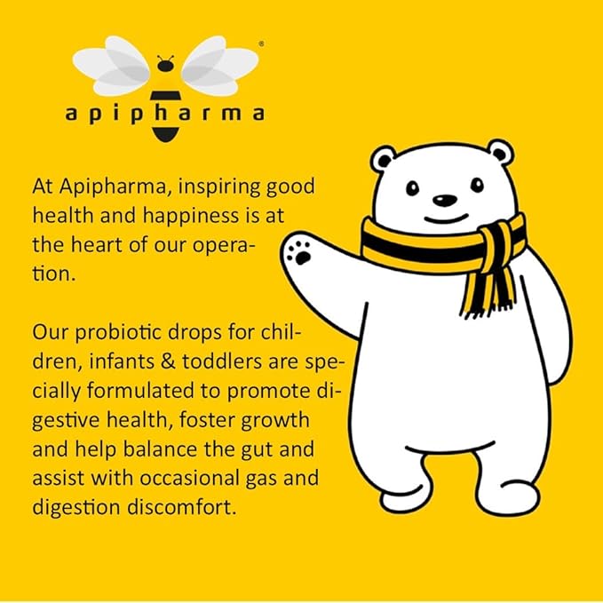 Infant Probiotic Drops with Vitamin D3 - for Kids Toddlers &amp Infants - Digestive Health &amp Immunity Support Gas &amp Discomfort Assistance (0.32oz)