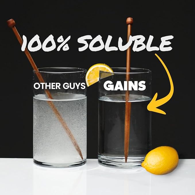 Gains in Bulk Instantized Creatine Monohydrate for Women and Men Soluble Pre Workout Powder Supports Muscle Building Strength and Performance Bodybuilding Supplements Sweet Lemonade 30 Servings