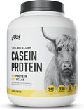 Levels 100% Micellar Casein Protein Hormone Free Vanilla Bean 4LB