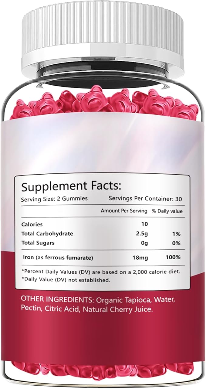 2 Pack Vegan Iron Supplement for Women