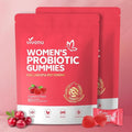 VivoNu Probiotics for Women Women Probiotic Gummies 500 Million CFUs Fiber | Feminine Balance Gummies for Healthy Odour Digestive Support and Gut Health + Vitamin C for Immune Support - 60 Gummies