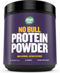 1lb No Bull Unflavored Whey Protein Powder Pure Instantized Whey SupplementHigh Protein Low Carb No Fillers No Additives Flavorless