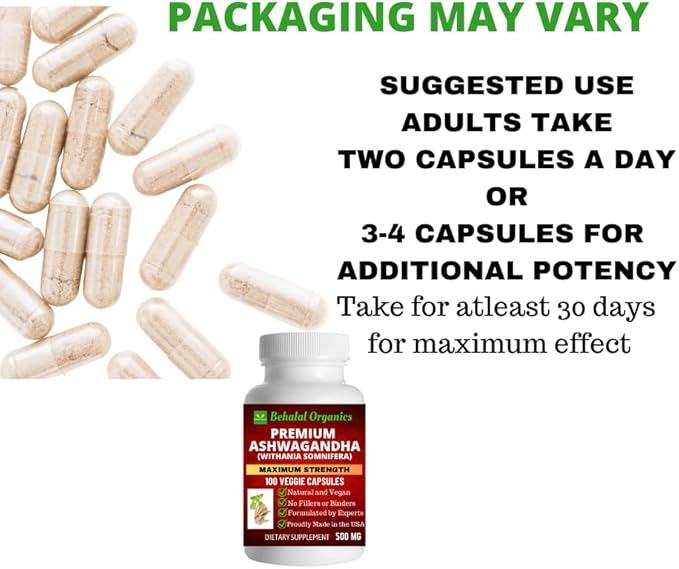 Ashwagandha Quick Release Capsules