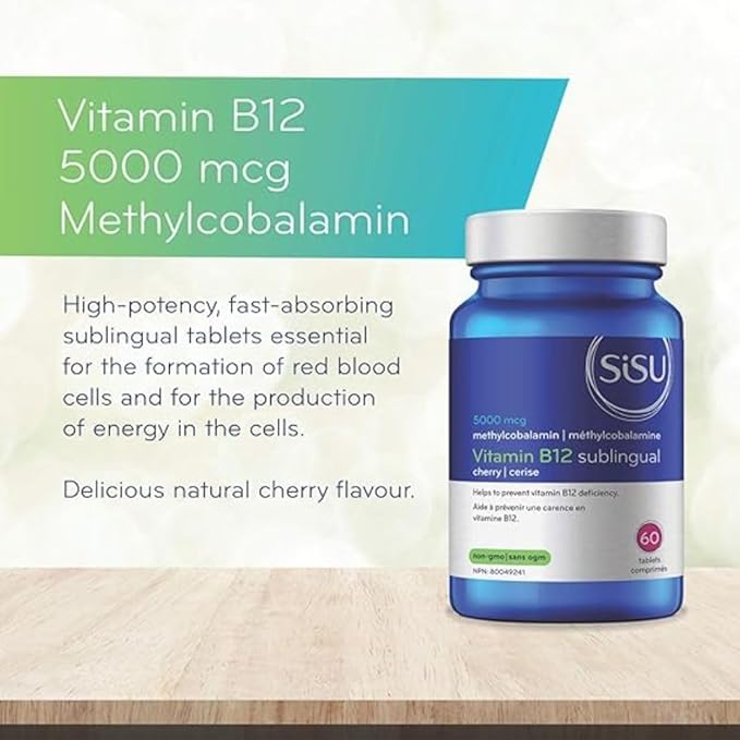 SISU B12 5000Mcg 60 CT
