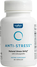 Univera Anti-Stress Stress Relief Supplement Ashwagandha GABA L-Theanine &amp Gotu Kola 60 Count Capsules