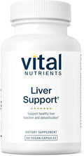 Vital Nutrients Liver Support Milk Thistle and Curcumin - Vegan Supplement - Herbal Combination to Support Healthy Liver Function* - Gluten Dairy and Soy Free - 60 Capsules