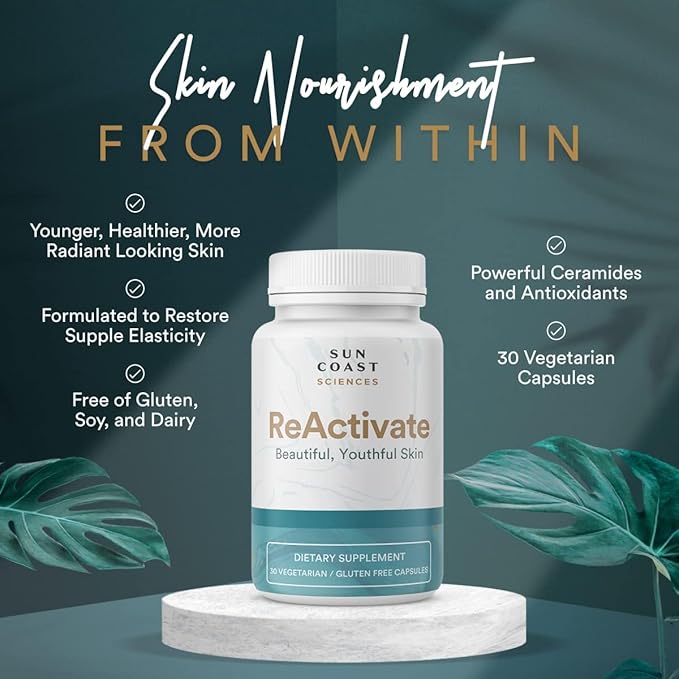 ReActivate Your Skin’s Beauty from Within with Dr. Rosenberg’s Special Skin Health Formula - 30 Count (Pack of 3)