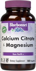 Bluebonnet Calcium Plus Magnesium Caplets 180 Count