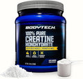 BodyTech Creatine Monohydrate Powder Unflavored Micronized Creatine Formula for Men and Women 5g per Serving Pre Workout &amp Post Workout Supplement Gluten Free Sugar Free 18 Oz 102 Servings