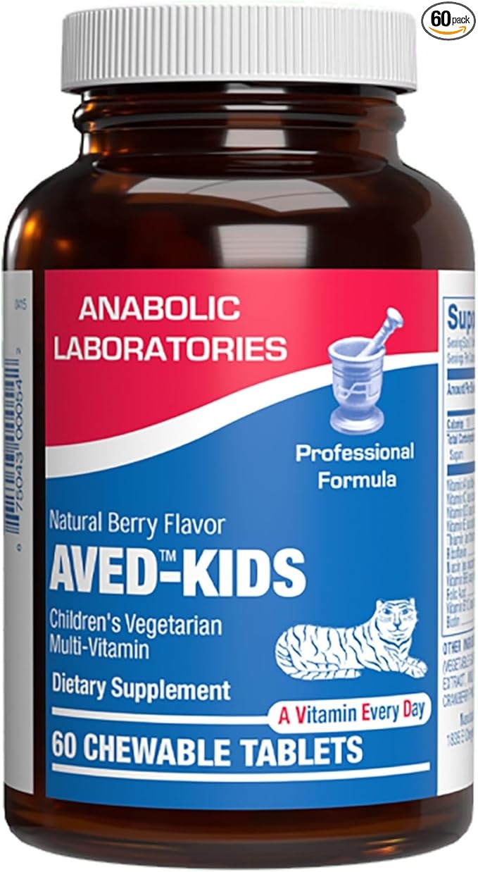 25-in-1 Kids Chewable Multivitamin - Clinically Formulated Kids Multivitamin with Iron Magnesium Vitamins A B Complex C D E Antioxidant Rich Fruit Extracts &amp More - Made in The USA - 1 Month Suppl