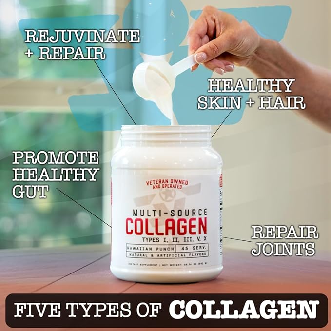 Multi-Source Collagen Promotes Hair Skin and Nail Health (Florida Sunshine)