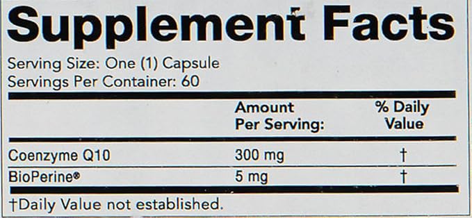 Olympian Lab Coq10 Capsules 300mg 60-Count (Pack of 12)