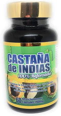 Castana de Indias 100% Reforzada Productos El Colibri - 90 Capsules 700 mg