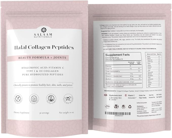 Salaam Nutritionals Halal Collagen Powder
