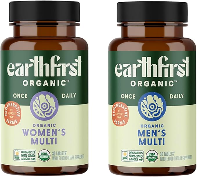Women's &amp Men's Once Daily Multi Bundle19 Vitamins from Herbs &amp Superfoods 30 Count