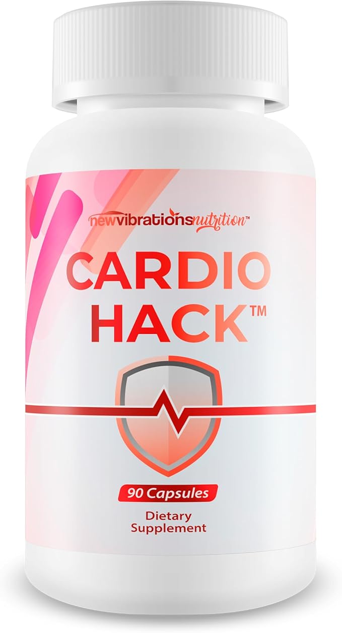 Cardio Hack - Our Best Healthy Pressure Pills To Increase BloodFlow &amp Circulatory Health - Poor Circulation Supplements - Circulation Supplement Cardio Care Formula For Heart Vein &amp Pressure