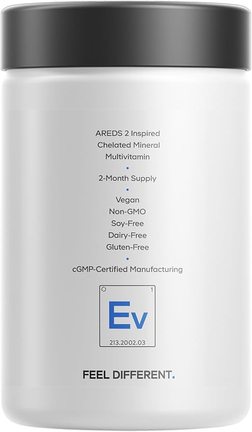 Codeage Eyes Vitamins - AREDS 2 Based Formula Supplement - 2-Month Supply - Vitamins A C E Zinc Lutein Astaxanthin Zeaxanthin Eyebright Marigold Bilberry Saffron Omega-3-120 Capsules