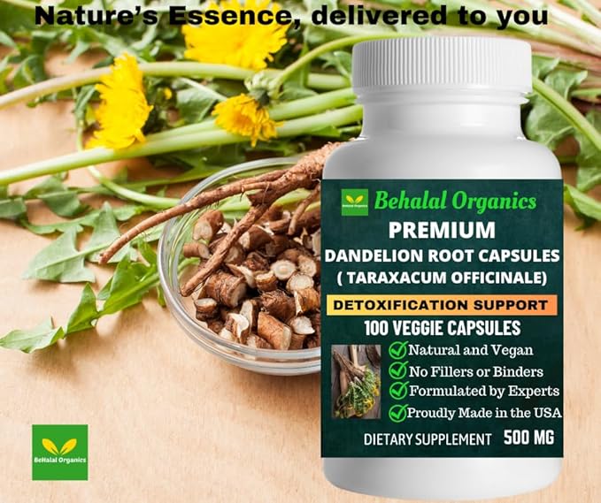 Dandelion Root Quick Release Capsules